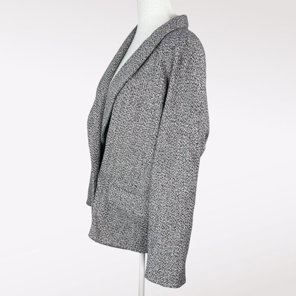 Vintage Vanilla London Blazer Oversized Tweed Jacket Made in England Size 10 - Picture 4 of 10